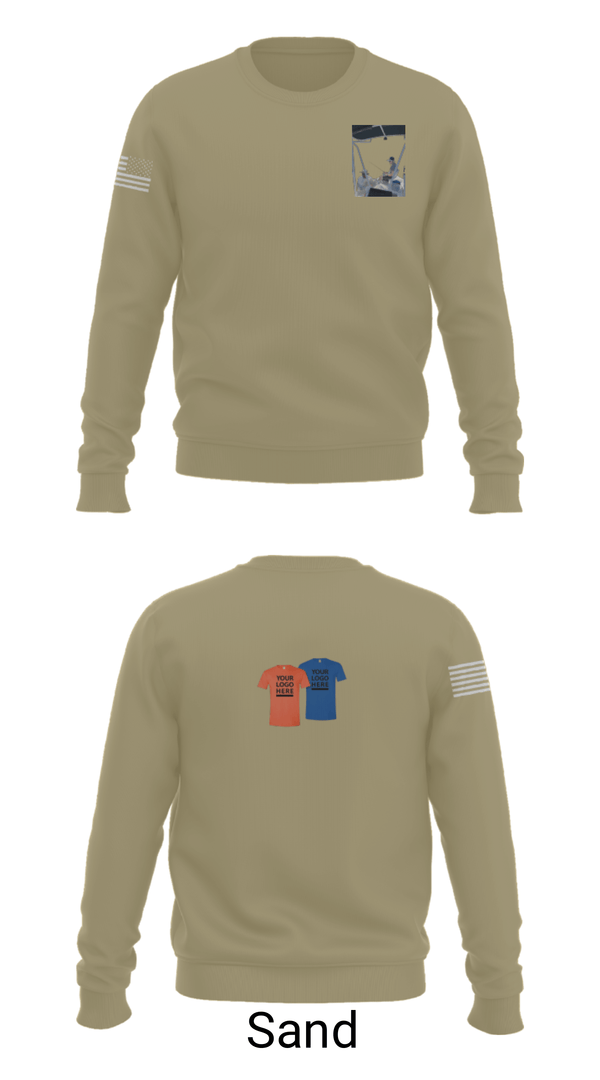 Crew Neck Sweatshirt, 53 weg, Air Force, Teamtime, Team time, sublimation, custom sports apparel, team uniforms, spirit wear, spiritwear, sports uniforms, custom shirts, team store, custom team store, fundraiser sports, apparel fundraiser
