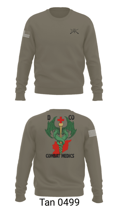 D-co 1-114th 40001496 Crew Neck Sweatshirt - 65