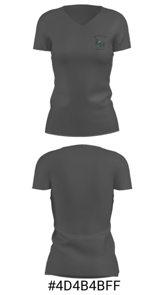Women's Short Sleeve Vneck Shirt, Lakewood Ranch High School Golf, Golf, Teamtime, Team time, sublimation, custom sports apparel, team uniforms, spirit wear, spiritwear, sports uniforms, custom shirts, team store, custom team store, fundraiser sports, apparel fundraiser