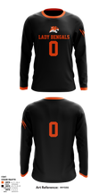 Princeton Basketball Club 94984403 Long Sleeve Shooting Shirt - 8