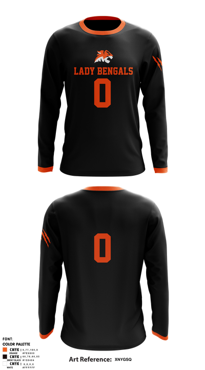 Princeton Basketball Club 94984403 Long Sleeve Shooting Shirt - 8