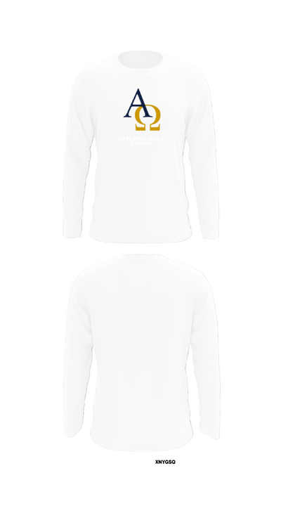 Alpha Omega Academy Football 23371482 Long Sleeve Performance Shirt - 8