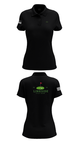 Womens Short Sleeve Performance Polo, On the Links Golf Co, Golf, Teamtime, Team time, sublimation, custom sports apparel, team uniforms, spirit wear, spiritwear, sports uniforms, custom shirts, team store, custom team store, fundraiser sports, apparel fundraiser