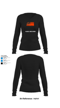 Vazquez House Movers 35729246 Women's Long Sleeve V-neck Shirt - 34