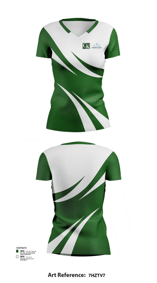 Womens Short Sleeve Vneck Shirt, Cross Keys High School Volleyball, Women's Volleyball, Teamtime, Team time, sublimation, custom sports apparel, team uniforms, spirit wear, spiritwear, sports uniforms, custom shirts, team store, custom team store, fundraiser sports, apparel fundraiser