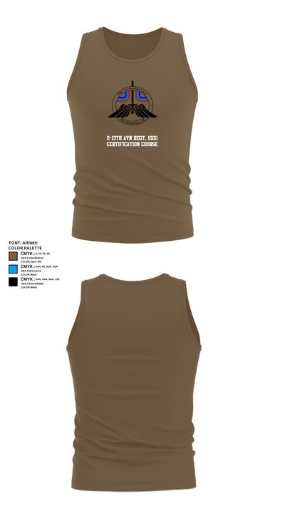 2-13th AVN REGT, 150U Certification Course 19965243 Tank Top - 19