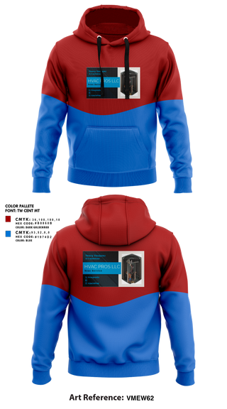 Hoodie, Hvac pros llc, , Teamtime, Team time, sublimation, custom sports apparel, team uniforms, spirit wear, spiritwear, sports uniforms, custom shirts, team store, custom team store, fundraiser sports, apparel fundraiser