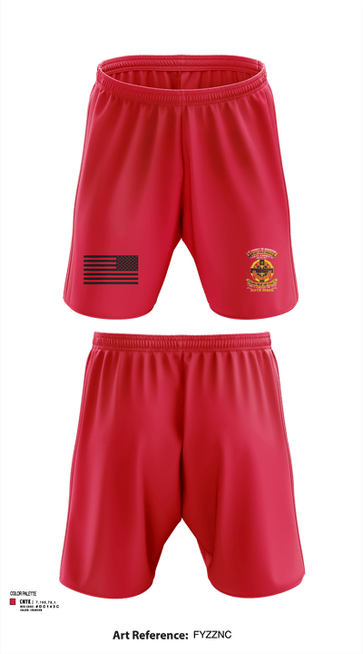 212th MASH 3282256 Athletic Shorts With Pockets - 123