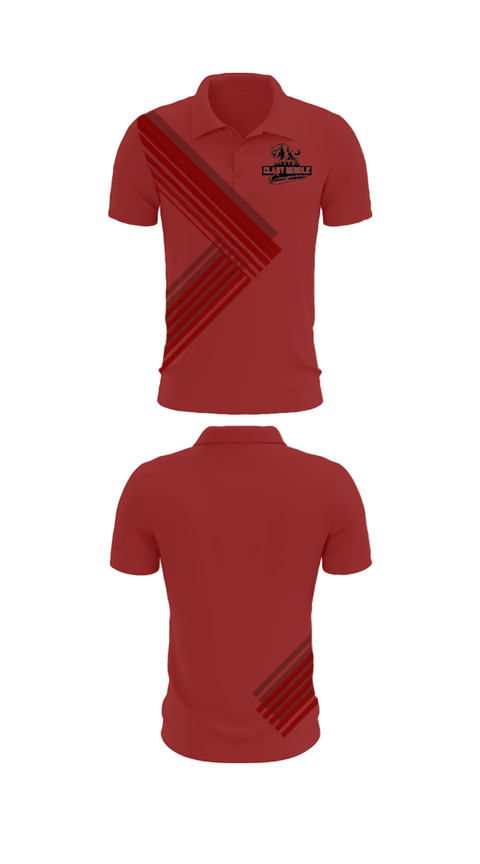 Short Sleeve Performance Polo, Clary Middle School Lacrosse, Men's Lacrosse, Teamtime, Team time, sublimation, custom sports apparel, team uniforms, spirit wear, spiritwear, sports uniforms, custom shirts, team store, custom team store, fundraiser sports, apparel fundraiser