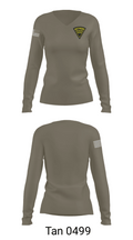 West Virginia State Police 52894228 Women's Long Sleeve V-neck Shirt - 73