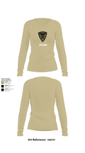 Aviators 74507029 Women's Long Sleeve V-neck Shirt - 82