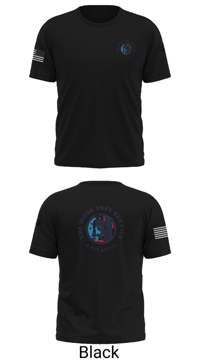 The Moss Tree Service 86074742 Old School Cotton Feel Shirt - 29