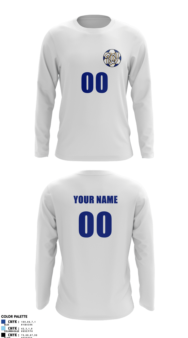 Long Sleeve Performance Shirt, Will C Wood High School Soccer, Men's Soccer, Teamtime, Team time, sublimation, custom sports apparel, team uniforms, spirit wear, spiritwear, sports uniforms, custom shirts, team store, custom team store, fundraiser sports, apparel fundraiser