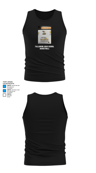 Fallsburg High School Basketball 71002589 Tank Top - 32