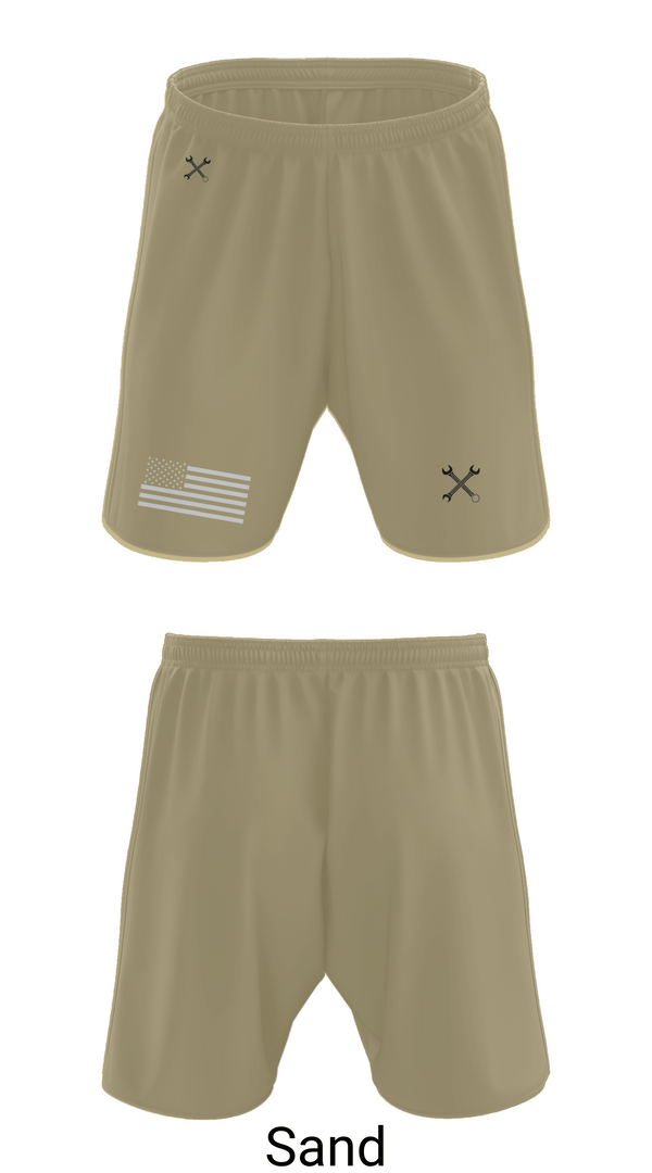 Athletic Shorts With Pockets, B CO 2-12 CAV, Army, Teamtime, Team time, sublimation, custom sports apparel, team uniforms, spirit wear, spiritwear, sports uniforms, custom shirts, team store, custom team store, fundraiser sports, apparel fundraiser