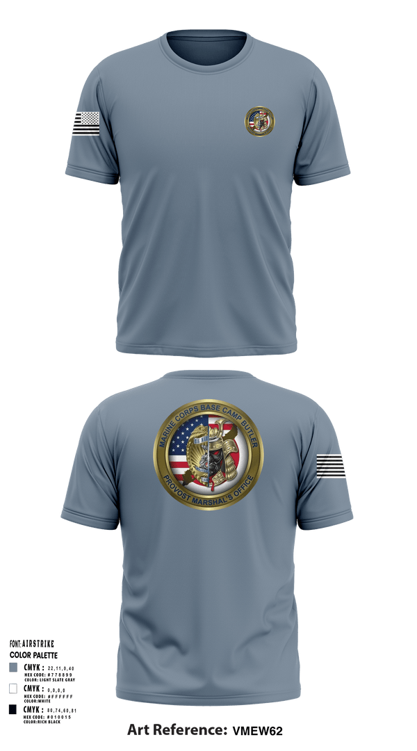 Short Sleeve Performance Shirt, Okinawa Provost Marshals office, Marines, Teamtime, Team time, sublimation, custom sports apparel, team uniforms, spirit wear, spiritwear, sports uniforms, custom shirts, team store, custom team store, fundraiser sports, apparel fundraiser