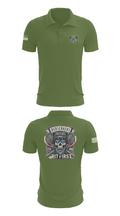Baker 3-509th 3rd Plt 1st squad 60073036 Short Sleeve Performance Polo - 47