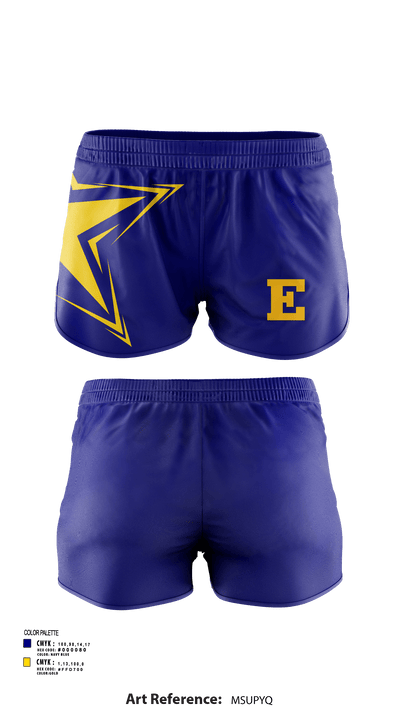 Euclid High School Cheer 49423458 Women's Shorts - 122