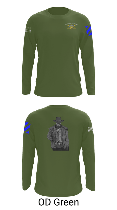 Bandoleros 86621412 Long Sleeve Performance Shirt 46