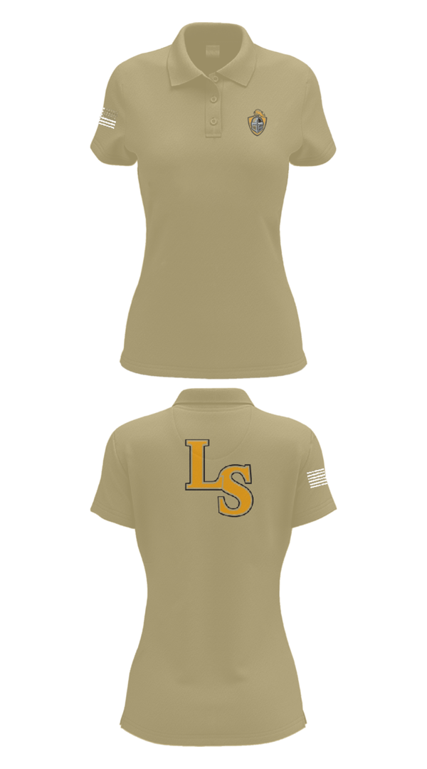 Womens Short Sleeve Performance Polo, Lutheran High School South Cross Country, Cross Country, Teamtime, Team time, sublimation, custom sports apparel, team uniforms, spirit wear, spiritwear, sports uniforms, custom shirts, team store, custom team store, fundraiser sports, apparel fundraiser