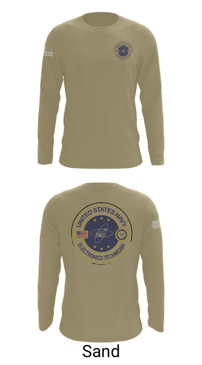 USS AMERICA LHA6 62231282 Long Sleeve Performance Shirt - 82