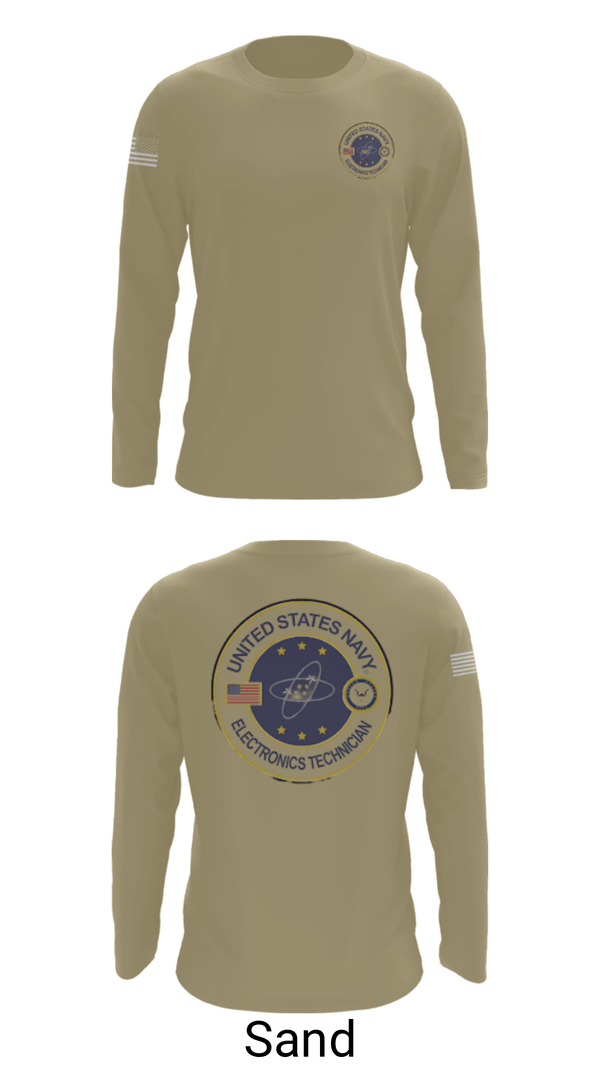 Long Sleeve Performance Shirt, USS AMERICA LHA6, Navy, Teamtime, Team time, sublimation, custom sports apparel, team uniforms, spirit wear, spiritwear, sports uniforms, custom shirts, team store, custom team store, fundraiser sports, apparel fundraiser