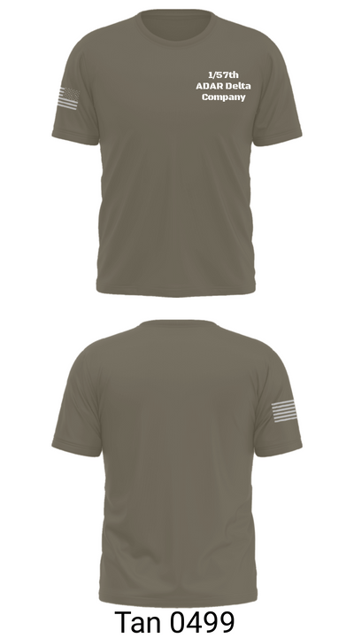 1/57th ADAR Delta Company 19205986 Short Sleeve Performance Shirt - 76