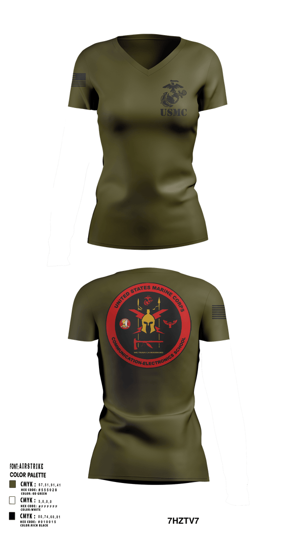 Womens Short Sleeve Vneck Shirt, DSAC-23DSAC-23, Marines, Teamtime, Team time, sublimation, custom sports apparel, team uniforms, spirit wear, spiritwear, sports uniforms, custom shirts, team store, custom team store, fundraiser sports, apparel fundraiser