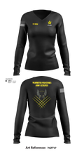 Wilmington Army Recruiting Station 61290621 Women's Long Sleeve V-neck Shirt - 2