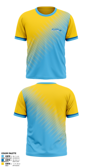 Short Sleeve Performance Shirt, Turnstone Flyers, Ice Hockey, Teamtime, Team time, sublimation, custom sports apparel, team uniforms, spirit wear, spiritwear, sports uniforms, custom shirts, team store, custom team store, fundraiser sports, apparel fundraiser