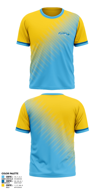 Turnstone Flyers 80894629 Short Sleeve Performance Shirt - 1