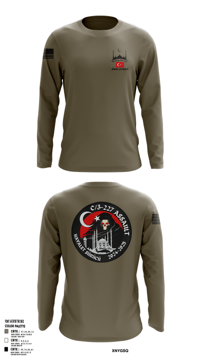 C co 3-227 AHB 18591902 Long Sleeve Performance Shirt - 1