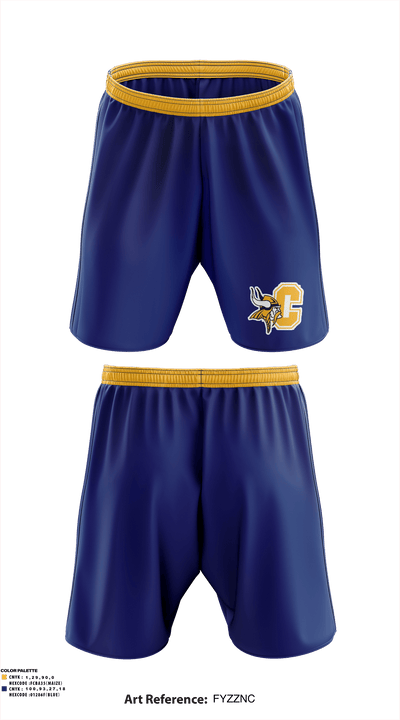Walled Lake Central Gymnastics 93102684 Athletic Shorts With Pockets - 41