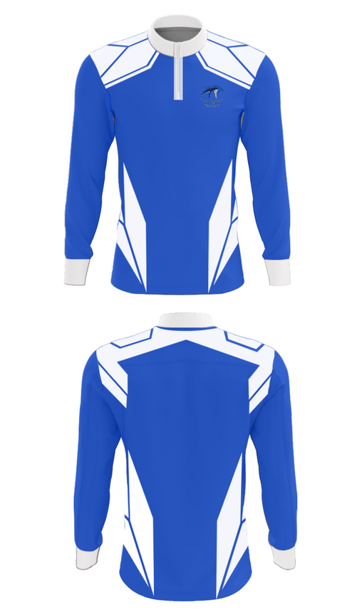 Quarter Zip Jacket, Fort Campbell High School Tennis, Tennis, Teamtime, Team time, sublimation, custom sports apparel, team uniforms, spirit wear, spiritwear, sports uniforms, custom shirts, team store, custom team store, fundraiser sports, apparel fundraiser