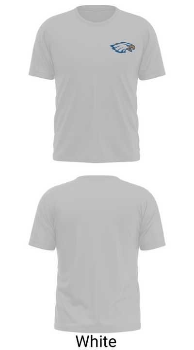 Paris High School Volleyball 36255001 Old School Cotton Feel Shirt - 10