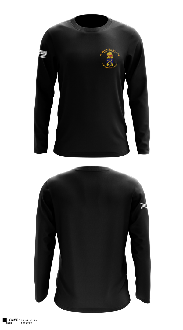 Long Sleeve Performance Shirt, HHT 102 CAV, , Teamtime, Team time, sublimation, custom sports apparel, team uniforms, spirit wear, spiritwear, sports uniforms, custom shirts, team store, custom team store, fundraiser sports, apparel fundraiser