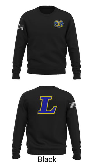 Crew Neck Sweatshirt, Lakeside High School Basketball, Women's Basketball, Teamtime, Team time, sublimation, custom sports apparel, team uniforms, spirit wear, spiritwear, sports uniforms, custom shirts, team store, custom team store, fundraiser sports, apparel fundraiser