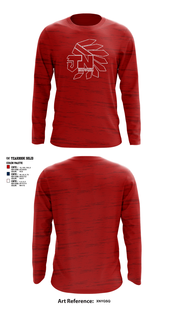 Long Sleeve Performance Shirt, Jim Ned High School Tennis, Tennis, Teamtime, Team time, sublimation, custom sports apparel, team uniforms, spirit wear, spiritwear, sports uniforms, custom shirts, team store, custom team store, fundraiser sports, apparel fundraiser