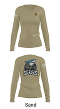 Pearl City Army Recruiting Station 36173734 Women's Long Sleeve V-neck Shirt - 97