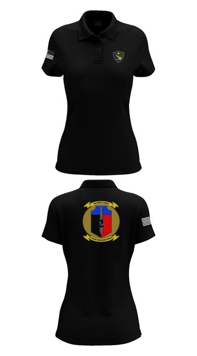 Task Force 61/2 50410807 Women's Short Sleeve Performance Polo  - 35