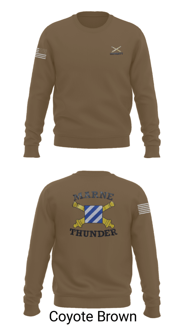 Crew Neck Sweatshirt, 3ID divarty3ID DIVARTY, Army, Teamtime, Team time, sublimation, custom sports apparel, team uniforms, spirit wear, spiritwear, sports uniforms, custom shirts, team store, custom team store, fundraiser sports, apparel fundraiser