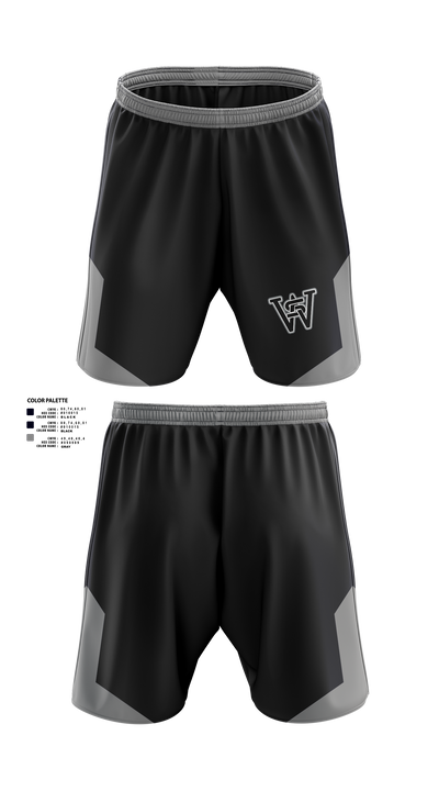 South Warren High School Bowling 38121350 Athletic Shorts With Pockets - 1