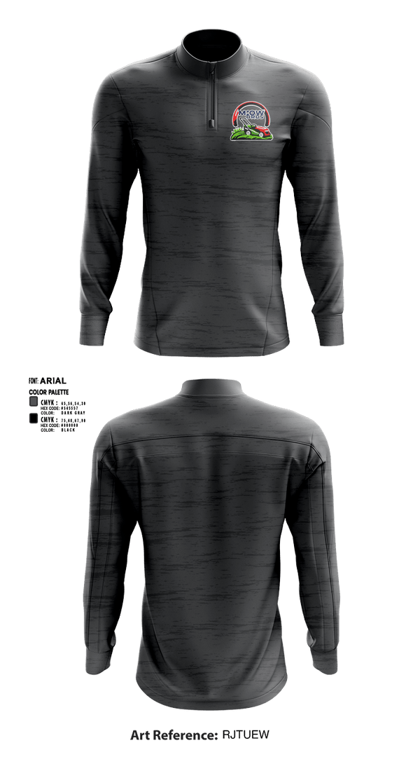 Quarter Zip Jacket, Mowbros, , Teamtime, Team time, sublimation, custom sports apparel, team uniforms, spirit wear, spiritwear, sports uniforms, custom shirts, team store, custom team store, fundraiser sports, apparel fundraiser