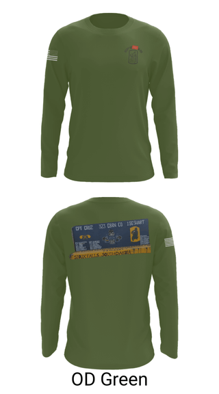 Long Sleeve Performance Shirt, 323 chem maint, Army, Teamtime, Team time, sublimation, custom sports apparel, team uniforms, spirit wear, spiritwear, sports uniforms, custom shirts, team store, custom team store, fundraiser sports, apparel fundraiser