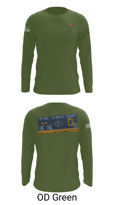 323 chem maint 12311738 Long Sleeve Performance Shirt - 46