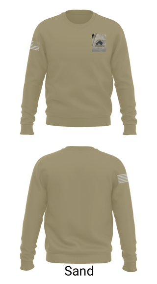 Crew Neck Sweatshirt, Camp Blanding Museum, Army, Teamtime, Team time, sublimation, custom sports apparel, team uniforms, spirit wear, spiritwear, sports uniforms, custom shirts, team store, custom team store, fundraiser sports, apparel fundraiser
