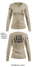 undefined Women's Long Sleeve V-neck Shirt - 3