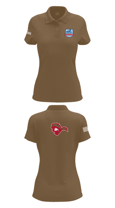 Gibson County High School Soccer 62216524 Women's Short Sleeve Performance Polo  - 5