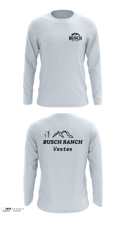 Busch Ranch 16880280 Long Sleeve Performance Shirt - 1