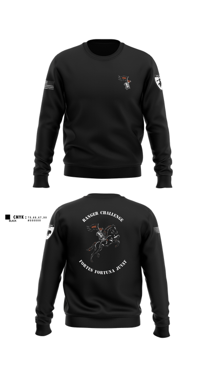 OSU Ranger Challenge 72016791 Crew Neck Sweatshirt - 1